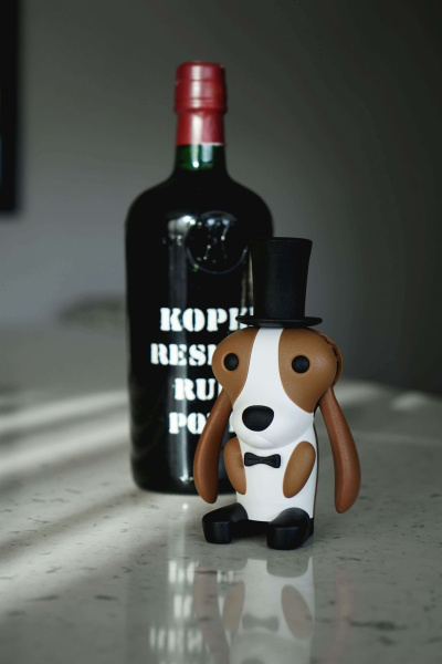 Штопор механический Wine Hound 2в1 Пес Джек-Рассел
