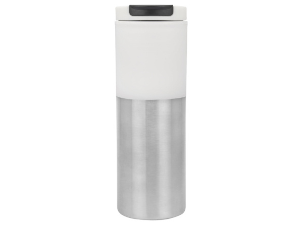 Термокружка «Vertex», Цвет белый/серебристый