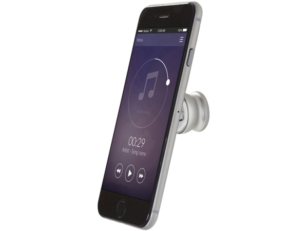 Магнитный держатель телефона «Mount», Цвет серебристый