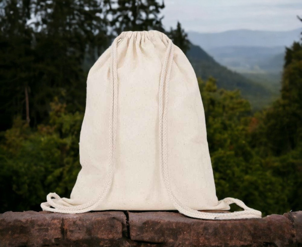 Рюкзак-мешок MIRLO под нанесение логотипа, бежевый