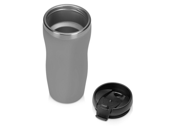 Термокружка «Mony Steel» soft-touch, Цвет серый