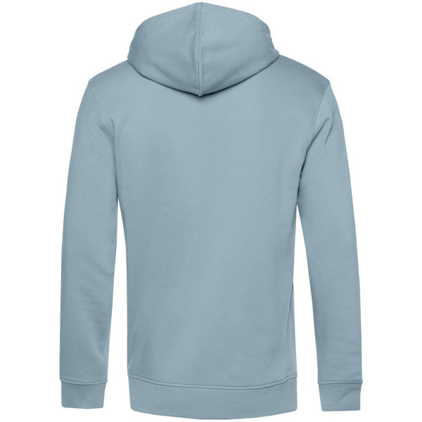 Толстовка с капюшоном унисекс BNC Inspire (Organic), серо-голубая, XS–3XL