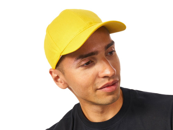 Бейсболка «Detroit», Размер 57, Цвет желтый