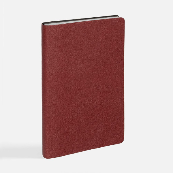 Ежедневник Petrus, недатированный, красный, 13х20,8х1,5 см