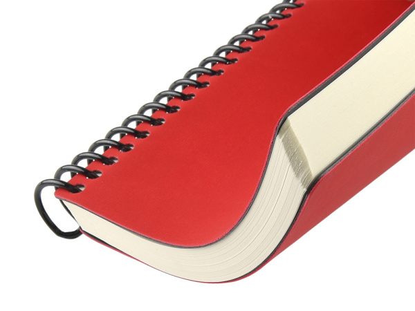 Ежедневник недатированный А5 «Agenda», Цвет красный