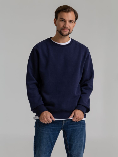 Свитшот унисекс King, темно-синий, XS–4XL