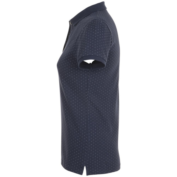 Рубашка поло женская Brandy Women, темно-синяя с белым, XS–2XL