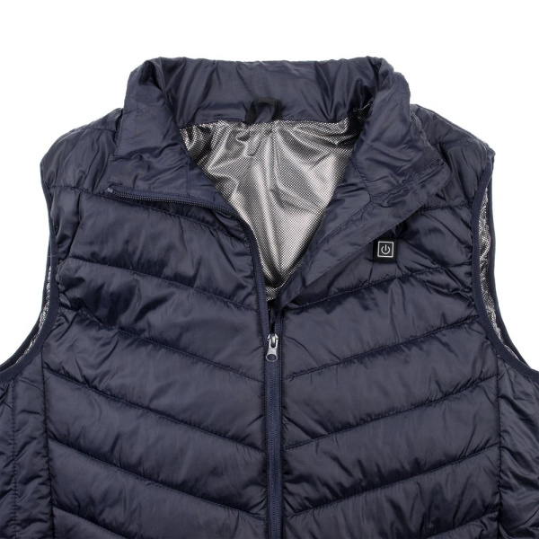Жилет с подогревом Thermalli Valmorel, темно-синий, S–4XL