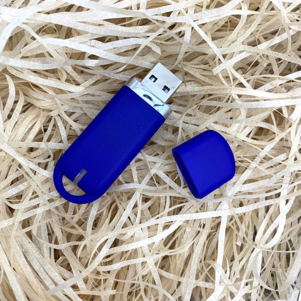 USB  накопитель (флешка) Shape с покрытием софт тач, 16 Гб 