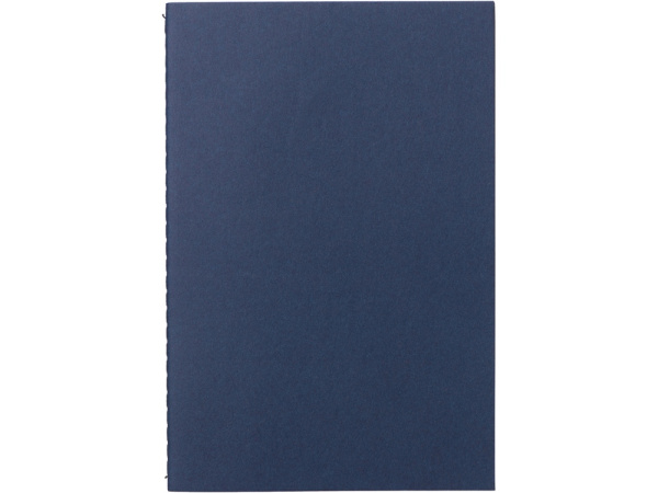 Блокнот A5 «Monet» из моющегося крафта, Цвет темно-синий