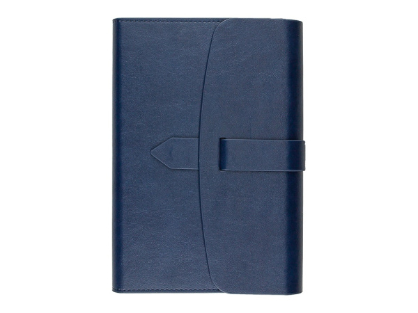 Ежедневник недатированный А5 «Senate» с магнитным клапаном, Размер A5, Цвет синий