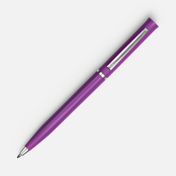 Ручка шариковая Euro Chrome, фиолетовая, 13,3х0,8 см