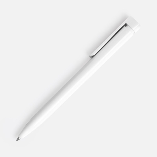Ручка шариковая Liberty Polished, белая, 14,7х1 см