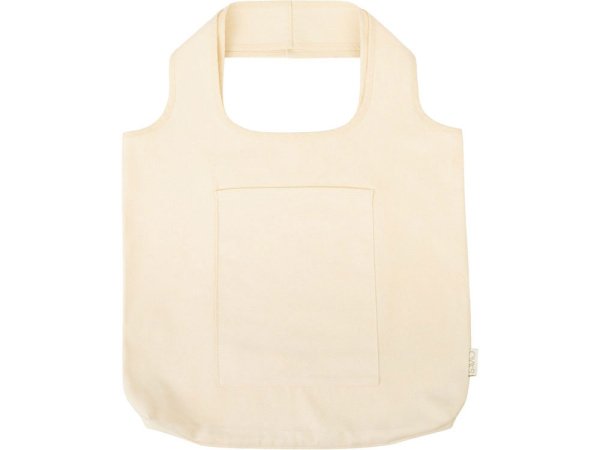 Сумка-шоппер «Revest Long» из переработанного хлопка 320 г/м2, Цвет натуральный