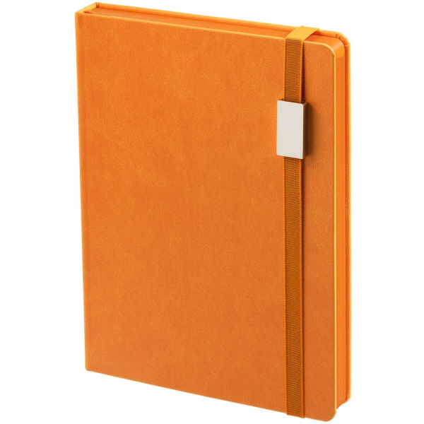 Ежедневник New Factor Metal, оранжевый, 15х20,8х2 см
