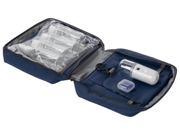 Набор для путешествий «Fly away», Цвет темно-синий