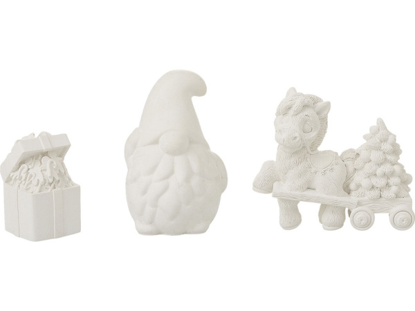 Набор для творчества из гипса «Winter Whinnies», Цвет белый