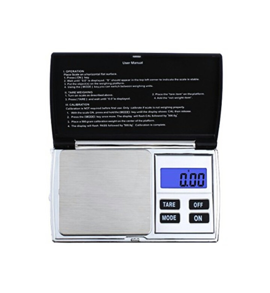 Сверх точные весы до 0.01 DIGITAL SCALE (500 гр.), черные с чехлом