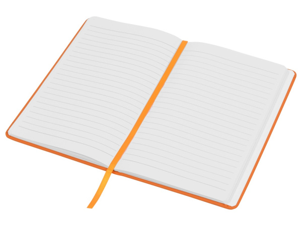 Блокнот А5 «Spectrum» с линованными страницами, Размер A5, Цвет оранжевый