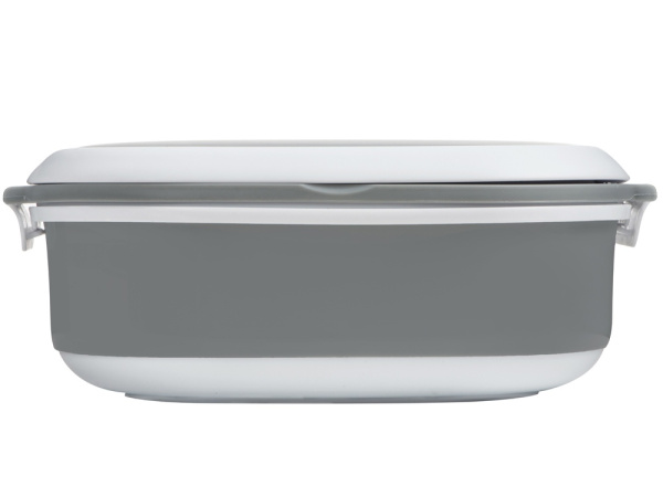 Ланч-бокс «Hotty», Цвет серый/белый