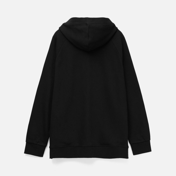 Худи унисекс H5, черное, XS–XXL