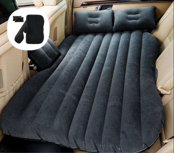 Автомобильная надувная кровать, многофункциональная дорожная кровать, автомобильный матрас из ПВХ + воздушный насос