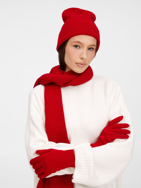 Перчатки Nobilis Mono, красные, S/M, L/XL