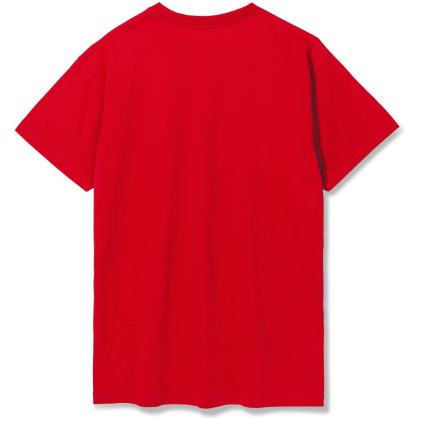 Футболка унисекс T-Bolka 180, красная, S–3XL