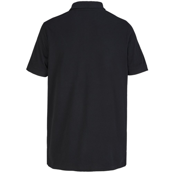 Рубашка поло унисекс Pacific, черная, S–5XL