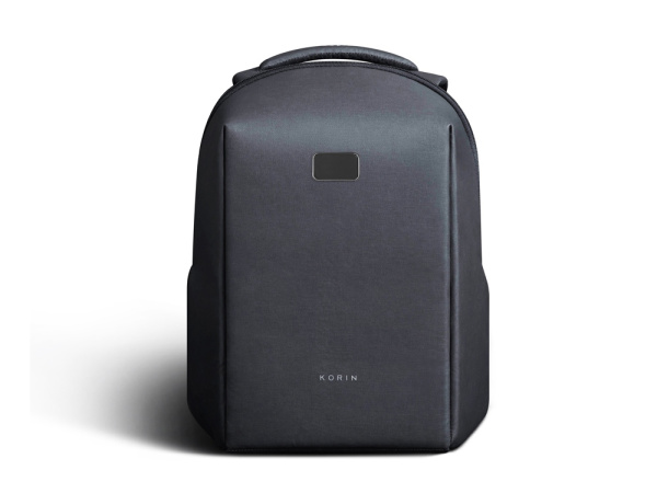 Водостойкий антикражный рюкзак Hipack для ноутбука 15.6", Цвет черный