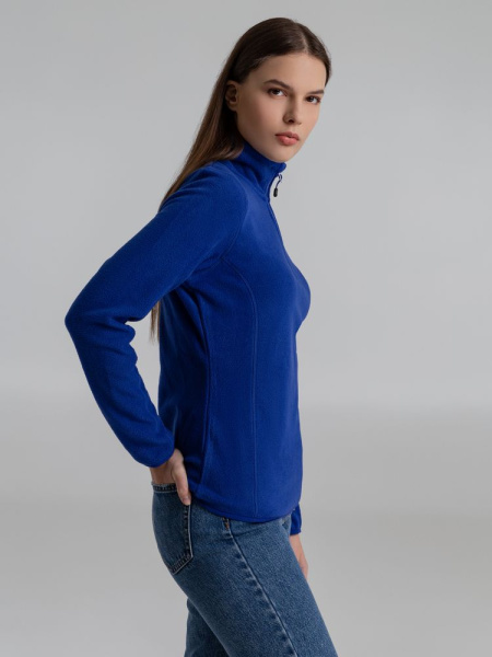 Толстовка флисовая женская Frontflip синяя, XS–3XL