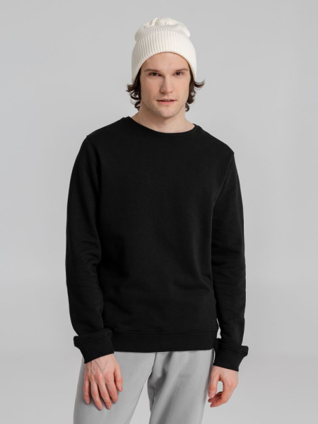 Свитшот унисекс BNC Inspire (Organic), черный, XS–3XL
