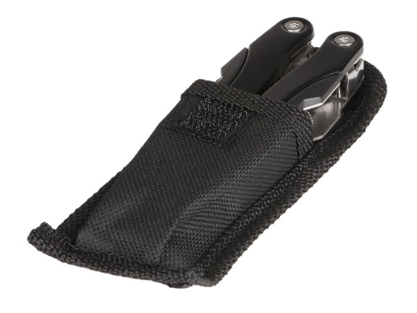 Мультитул «Amass» со светодиодным фонариком, Цвет черный