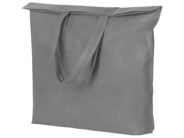 Сумка-оверсайз из спанбонда «Overy», Цвет темно-серый