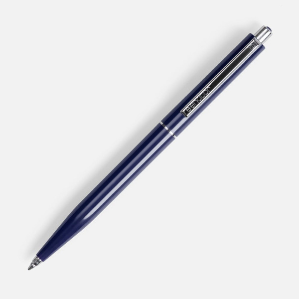 Ручка шариковая Senator Point, ver.2, темно-синяя, 13,5х1 см