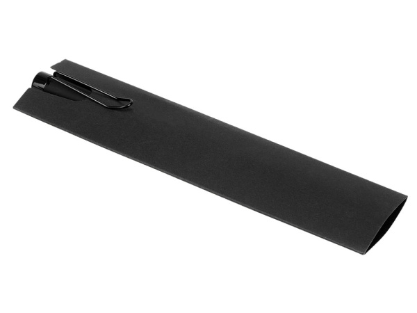 Металлическая шариковая ручка «Black Lama» soft-touch, Цвет черный