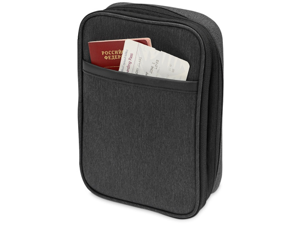 Органайзер для электроники и проводов «District», Цвет темно-серый