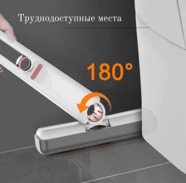 Портативная мини-швабра Mini Мop / Универсальная швабра для уборки и мойки окон