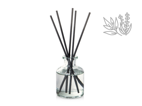 Подарочный набор для дома с пледом, свечой и диффузором, Цвет синий