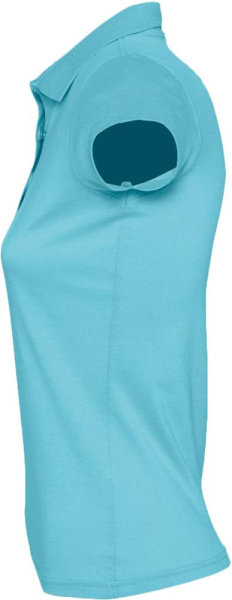 Рубашка поло женская Prescott Women 170, бирюзовая, S–XXL