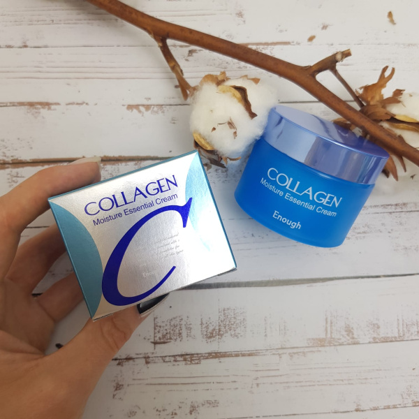 Увлажняющий крем для лица с гидролизованным коллагеном Enough Collagen Moisture Essential Cream 50 м