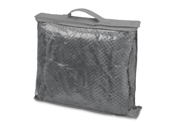 Плед «Фолд», Цвет серый