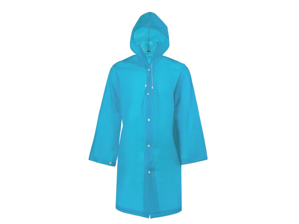 Дождевик «Hawaii light» c чехлом унисекс, Размер M-L, Цвет синий