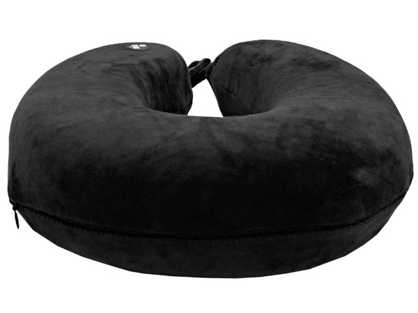 Подушка для путешествий с эффектом памяти «Drowsy», Цвет черный