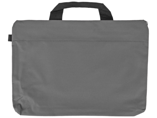 Сумка для конференций «Lando», Цвет серый/черный