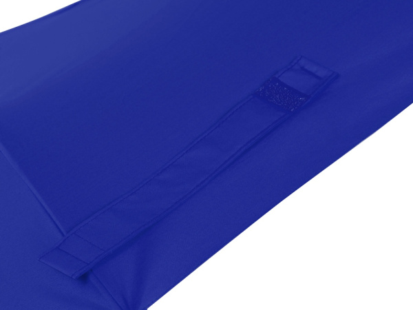 Зонт-автомат «Dual» с двухцветным куполом, Цвет голубой/черный