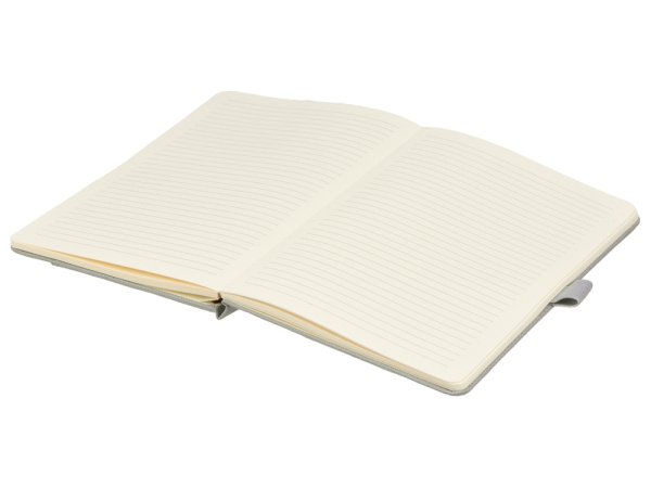 Блокнот А5 из RPET «Harvey», Цвет серый