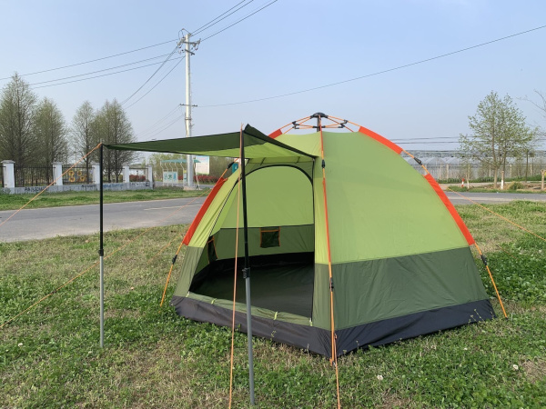 Палатка 4х-местная для кемпинга и туризма