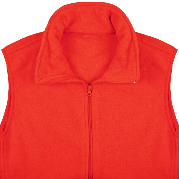 Жилет флисовый унисекс Nesse, красный, XS–XXL