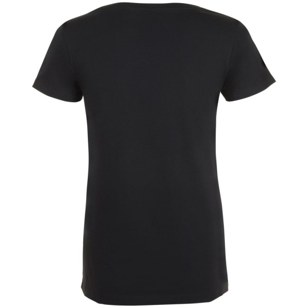Футболка женская Mia, черная, XS–XXL